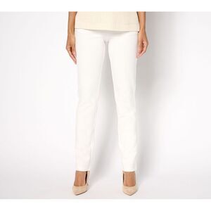 SUNNYLiFE Women's Pants Sz 2 Tall Ponte Hollywood Waist Pant White A670800
